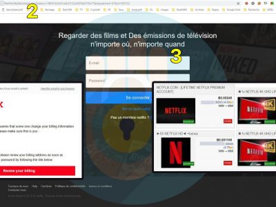comptes Netflix